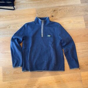 L.L. Bean fleece jacket in blue / navy - size L